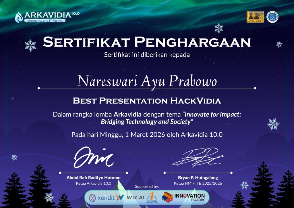 Best Presentation — HackVidia